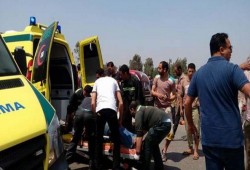 مصرع وإصابة 11 شخصًا في انقلاب ميكروباص بترعة فى ببني سويف