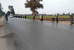 سلاسل بشرية لأحرار الزقازيق ضمن أسبوع "لا لإعدام الغلابة والمظلومين"