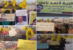 ثوار فاقوس بالشرقية يدشنون تظاهرات"حق الشعب"بهتافات يسقط يسقط حكم العسكر