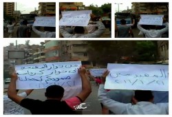 ثوار المهندسين في مسيرة صباحية دعما لحق الشعب