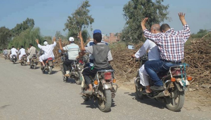 أهالي الدقهلية يطالبون برحيل العسكر في جمعة "حق الشعب"