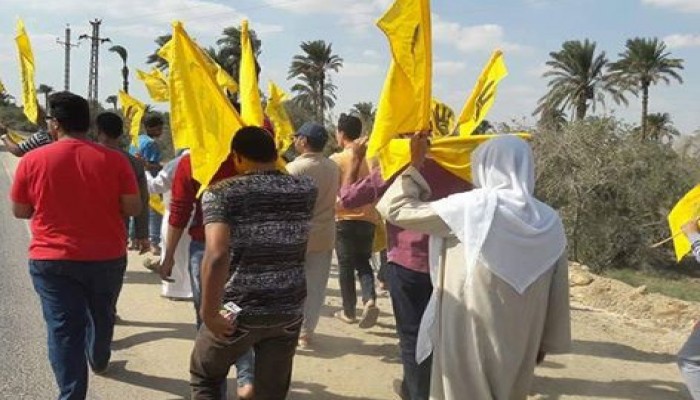 فعالية مناهضة للانقلاب بيوسف الصديق بالفيوم