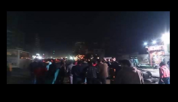 "شباب ضد الانقلاب" برشيد يلهبون حماس الأهالي بهتاف "يسقط يسقط حكم العسكر"