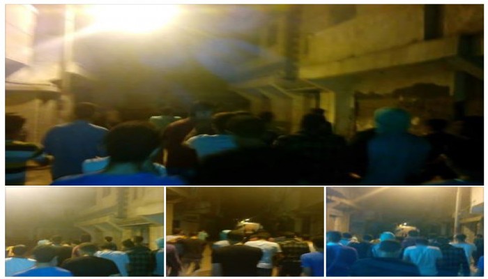 شباب كفر الدوار يهتفون "يالي ساكت ساكت ليه خدت حقك ولا ايه "