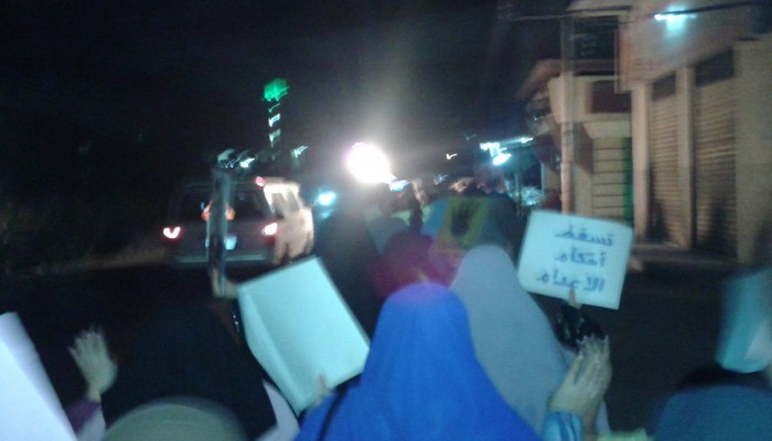 فعالية ليلية لثوار الخياطة فى مستهل اسبوع "حق الشعب"