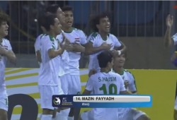 لاعبو منتخب العراق يحتفلون بـ"اللطم" أمام السعودية (ِشاهد)