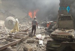 عشرات القتلى والجرحى بقصف إدلب وحلب ودوما