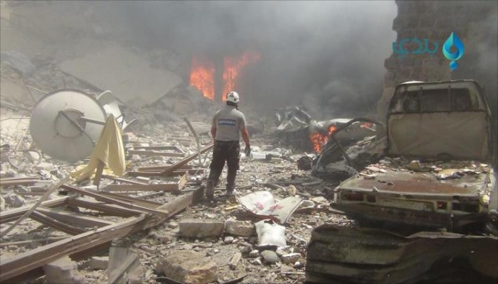عشرات القتلى والجرحى بقصف إدلب وحلب ودوما