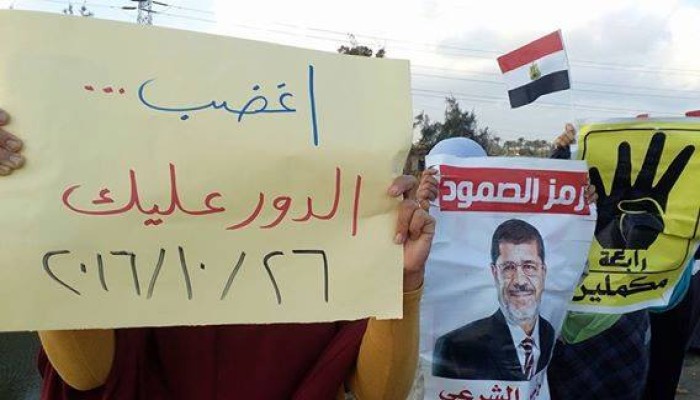 فعاليات ثورية على طريق دمياط - جمصة الزراعي