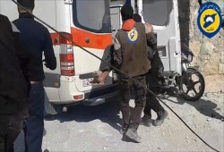 غارات روسية على مدرسة بإدلب تقتل وتجرح العشرات