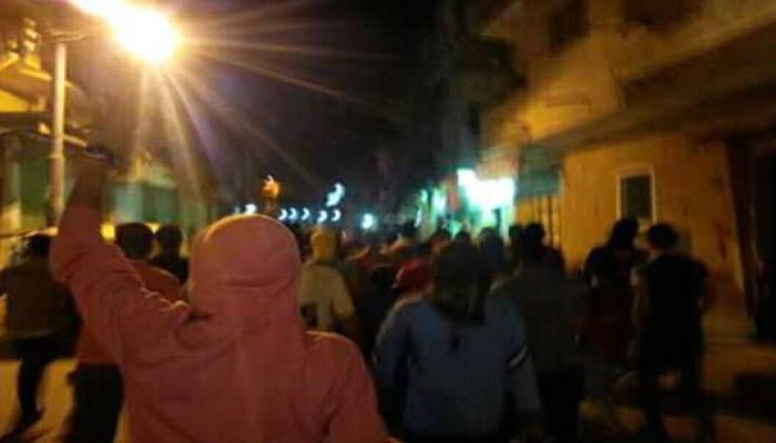 مسيرة لأولتراس مصر سياسى بحوش عيسى ضد جرائم الداخلية