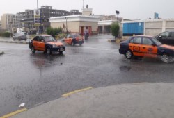 أمطار غزيرة على مدينة الغردقة وغارب شمال البحر الأحمر