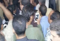 اعتصام عشرات المحامين بالقليوبية بسبب حبس زميلهم بعد مشاجرة مع أمين شرطة