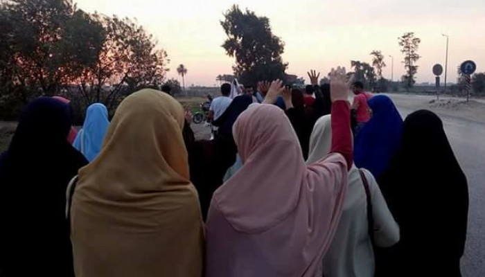 مسيرة لثوار الزقازيق للمطالبة برحيل العسكر