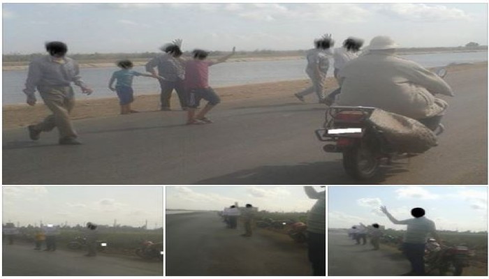 أحرار دمياط ينتفضون من فارسكور تنديدا بجرائم الانقلاب