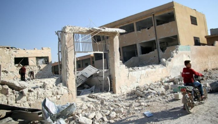 مطالبات دولية بالتحقيق بقصف المدرسة في إدلب