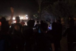 مسيرة لشباب ضد الانقلاب بالزقازيق من أمام كوبري الجامعة