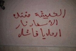 البحيرة.. حملة جداريات تندد بغلاء الأسعار