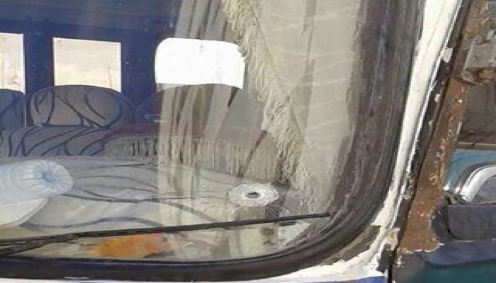 قوات جيش الانقلاب تطلق الرصاص الحي على أتوبيس مدرسة بالعريش