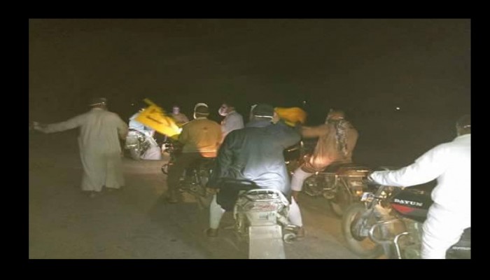 مسيرة بالدراجات البخارية لثوار الدلنجات ضد حكم العسكر