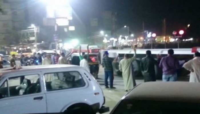 فعالية ليلية بشبين القناطر ينضم إليها بعض أهالي المنطقة