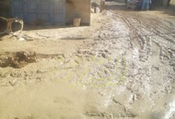 العثور على جثث مجهولة تحت الطين في رأس غارب