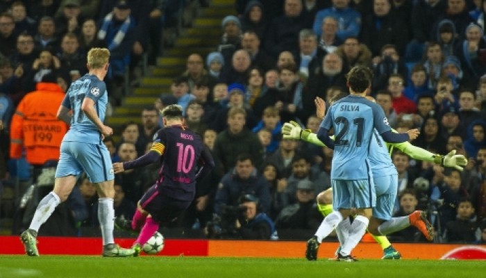 مانشيستر سيتي يثأر من برشلونة بثلاثة أهداف (فيديو)
