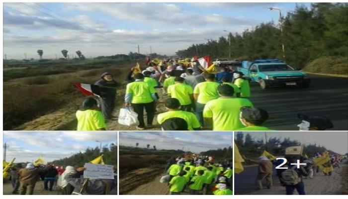 أحرار البحيرة يدشنون مظاهرات "ارحل يا فاشل" من النوبارية