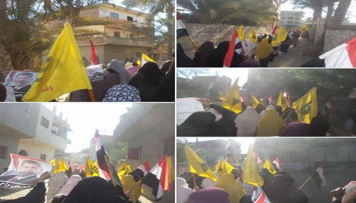 مسيرة حاشدة بالقرين بالشرقية تندد برفع الدعم في جمعة إرحل يا فاشل