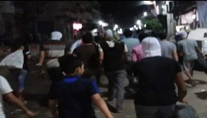 للمرة الثانية ثوار حوش عيسى فى مسيرة حاشدة ضد حكم العسكر