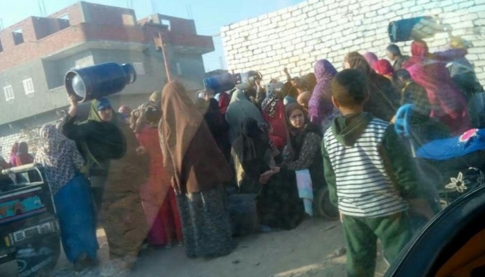 أزمة أسطوانات الغاز تطل برأسها مرة أخرى في المنوفية