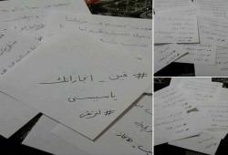 حملة لطالبات دراسات إسلامية دمنهور لفضح أكاذيب وجرائم الانقلاب العسكري