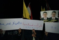 ثوار بئر العبد يواصلون حراكهم الثوري ضد الانقلاب رغم القمع الأمني
