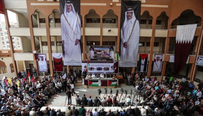 قطر تفتتح مدارس جديدة في غزة