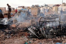 استشهاد 7 أطفال على الأقل في غارة جوية روسية على محافظة إدلب شمالي سوريا