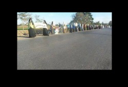 رغم القبضة الأمنية.. ثوار الحسينية بالشرقية يتظاهرون ضد السيسي