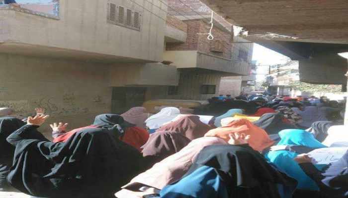 رغم الحصار الأمني: ثوار القرين بالشرقية يتظاهرون لأجل حق الغلابة