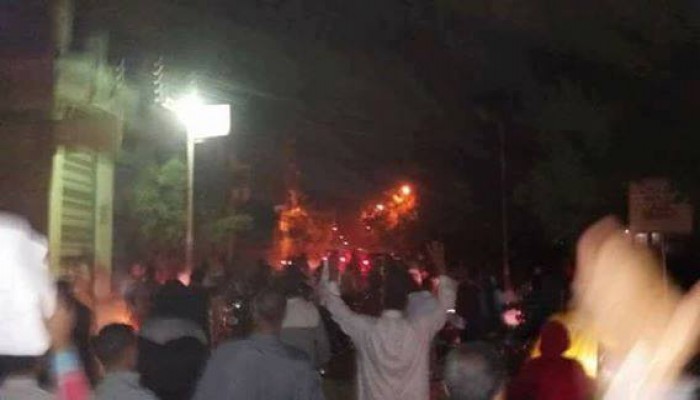 مسيرات ليلية بالبحيرة والشرقية دفاعًا عن الوطن