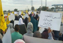 ثوار فاقوس بالشرقية يواصلون التظاهر في ثان أيام حق الغلابة