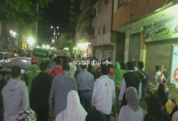 أهالي الهرم يهتفون "يسقط يسقط حكم العسكر"
