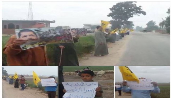 أحرار البحيرة والشرقية يواصلون مظاهرات "حق الغلابة"