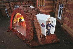 أول منزل للبشر على سطح المريخ يعرض في لندن