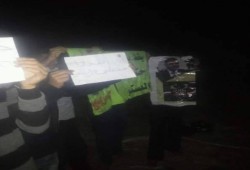حركة احرار حوش عيسي تحى صمود معتقلى برج العرب فى وقفة احتجاجية