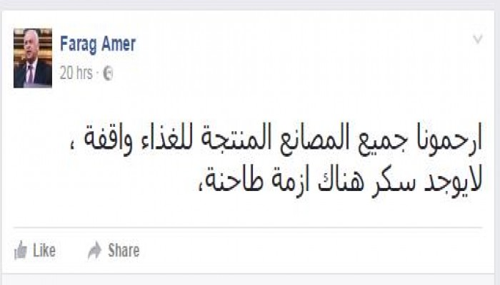 الانقلابي فرج عامر : الأزمة طاحنة أرحمونا