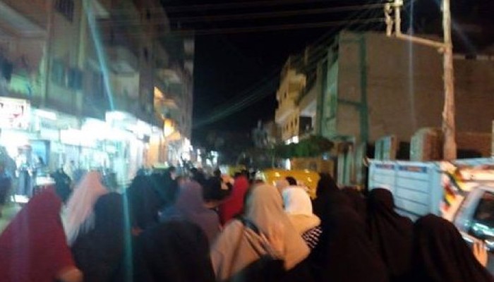 مسيرة ليلية بأبو كبير بالشرقية في ختام تظاهرات"حق الغلابة"