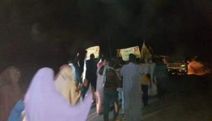 مسيرة ثورية لثوار مركز دمنهور تندد بانتهاكات برج العرب