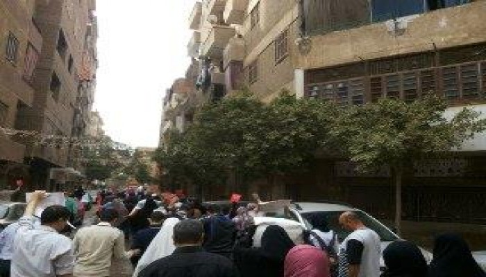 مظاهرات متنوعة بالجيزة ترفع الكروت الحمراء للسيسى ونظامه