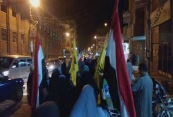 مسيرة ليلية بديرب نجم بالشرقية