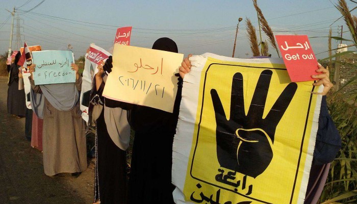 نساء ضد الانقلاب بدمياط: صمود الأحرار ثورة