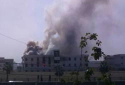 حريق هائل بمنطقة تجنيد طنطا